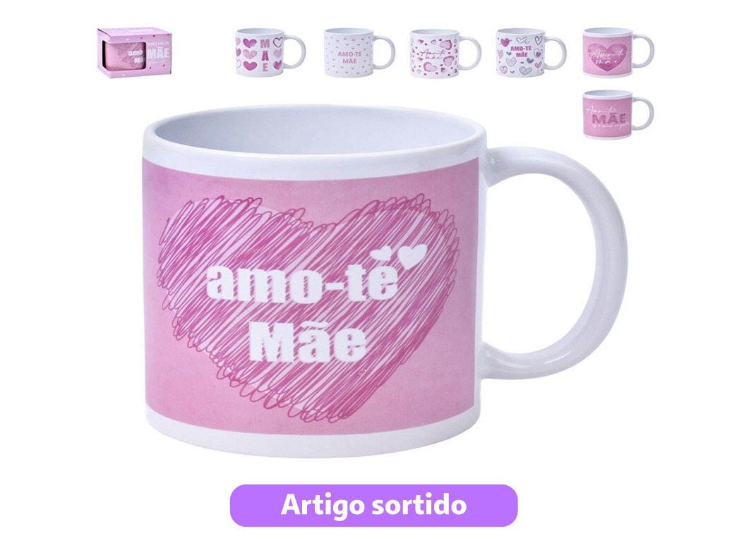 CANECA DIA DA M&Atilde;E MODELOS SORTIDOS
