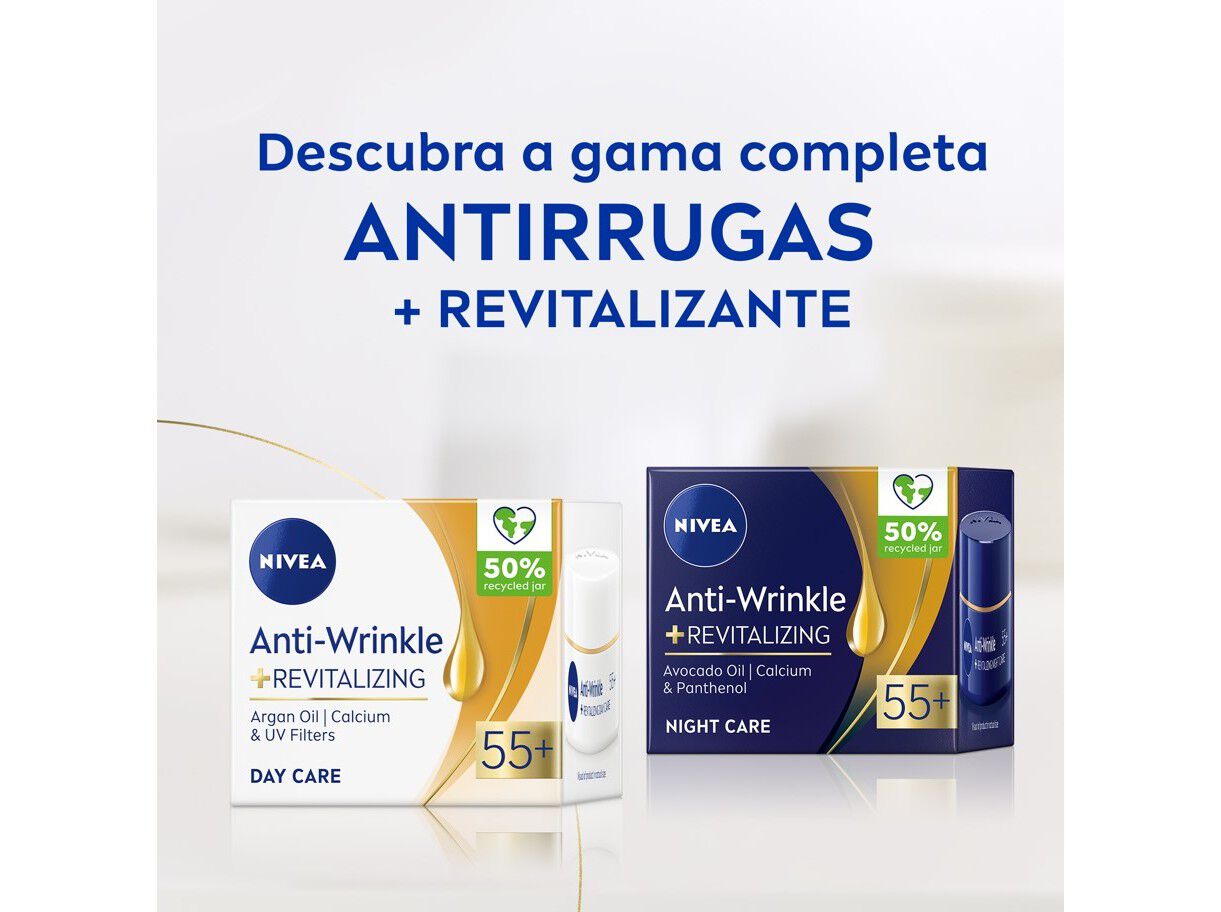 CREME DE ROSTO NIVEA ANTIRRUGAS DIA 50+ 50ML image number 5