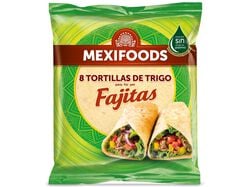 Tortilha Mexifoods De Trigo Fajitas Integrais 320 g