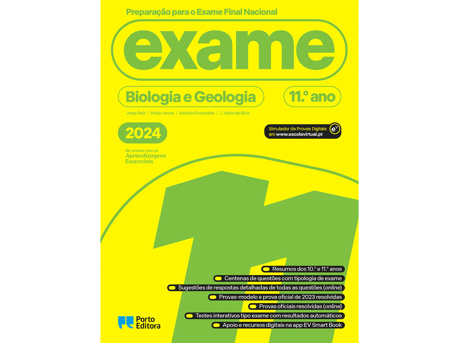 LIVRO PREPARA&Ccedil;&Atilde;O PARA O EXAME FINAL NAC 2024 BIO GEO 11&ordm; image number 1