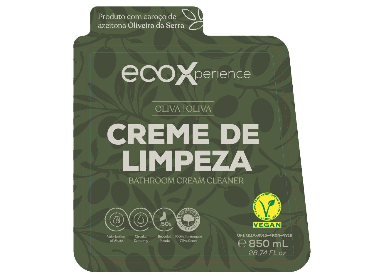 LIMPEZA CASEIRA ECOLOGICO ECOX CREME C/ CARO&Atilde;O OLIVEIRA DA SERRA 850ML image number 1