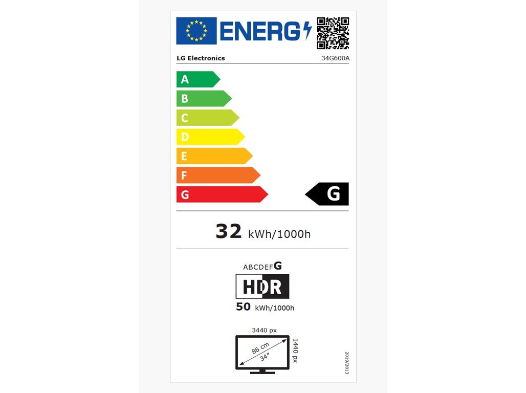 MONITOR GAMING CURVO LG ULTRAGEAR 34G600AB.AEU (34'' WQHD 160HZ) image number 17