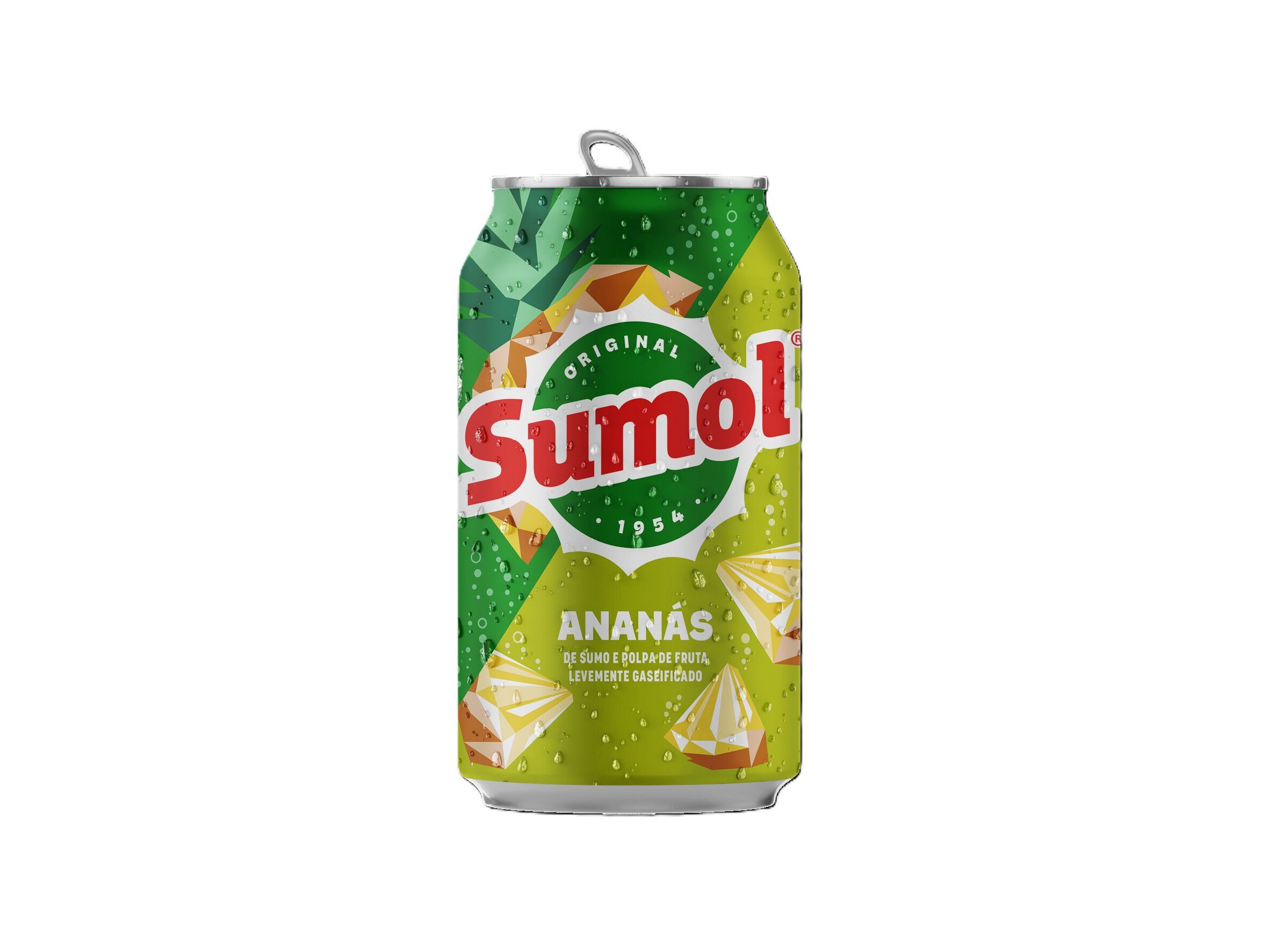 REFRIGERANTE COM G&Aacute;S SUMOL ANAN&Aacute;S LATA 0.33L (SDR) image number 1