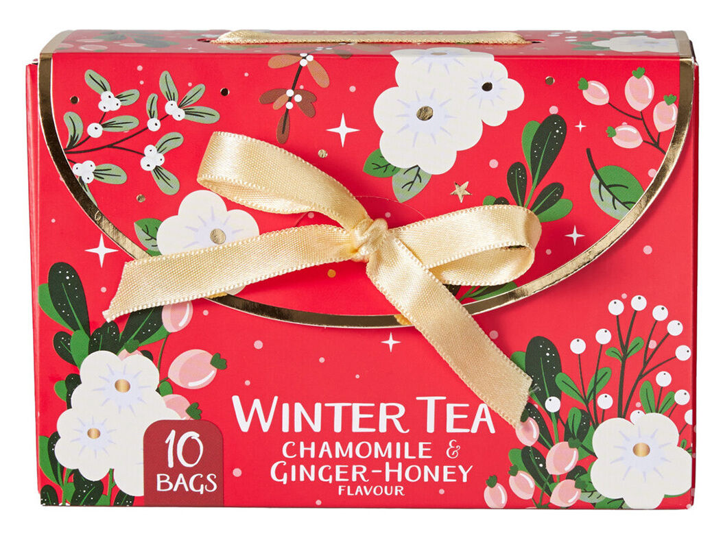 BOLSA CH&Aacute; WINTER TEA NATAL 10UN