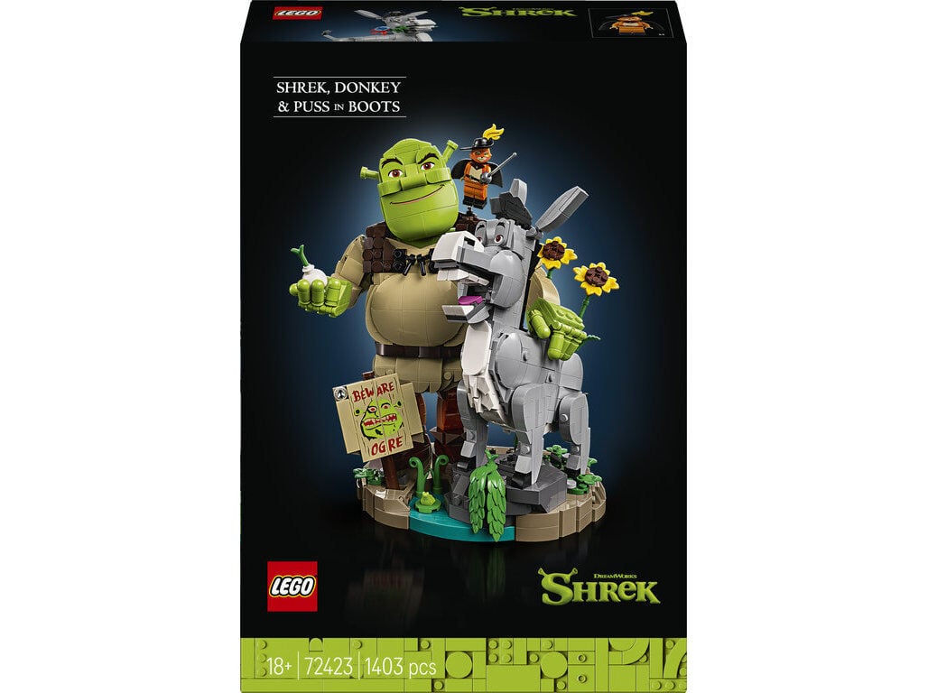 SHREK BURRO E GATO BOTAS LEGO SHREK 72423 image number 0