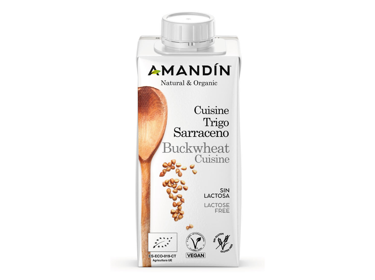 CREME CULIN&Aacute;RIO AMAND&Iacute;N TRIGO SARRACENO BIO 200ML