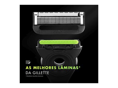 Máquina de Barbear com Barra Exfoliante Gillette Labs (Edição Rose Gold)