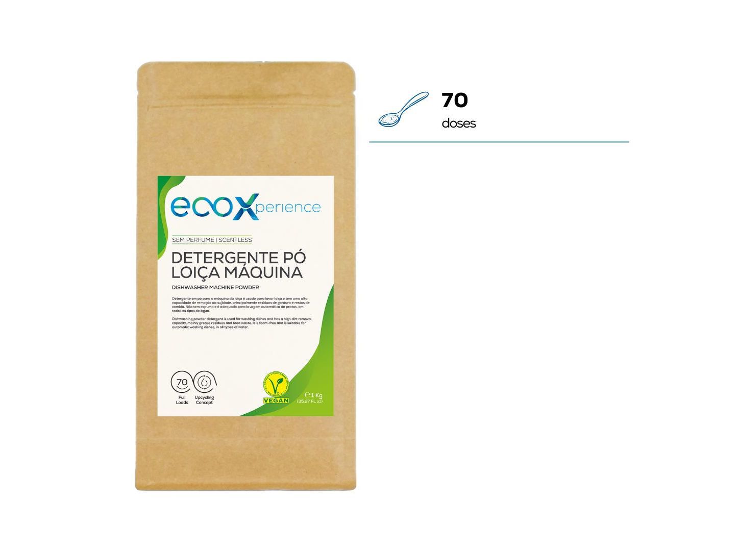 DETERGENTE LOI&Ccedil;A M&Aacute;QUINA ECOX P&Oacute; 70 DOSES image number 3