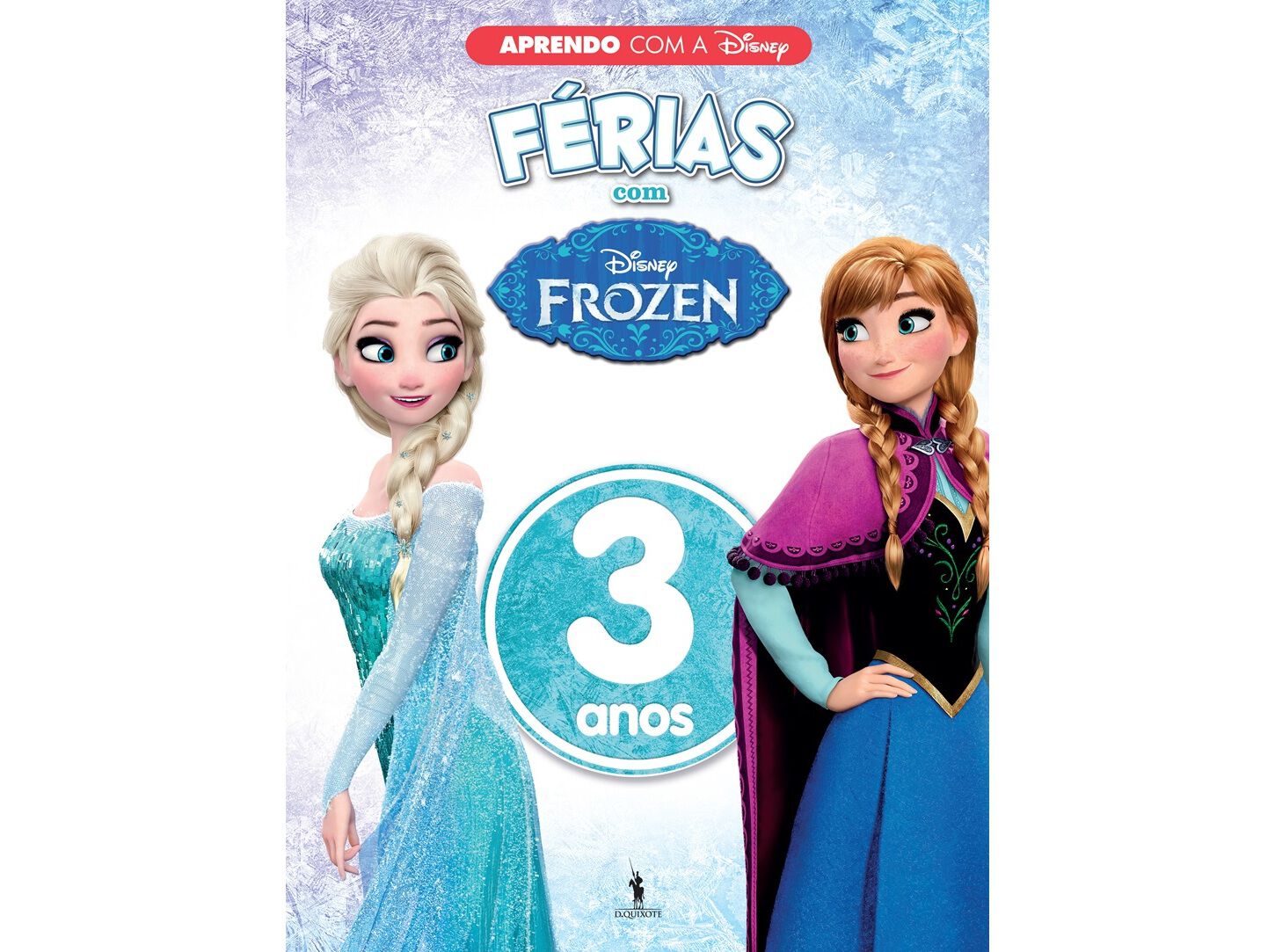 LIVRO F&Eacute;RIAS COM FROZEN 3 DE DISNEY image number 0
