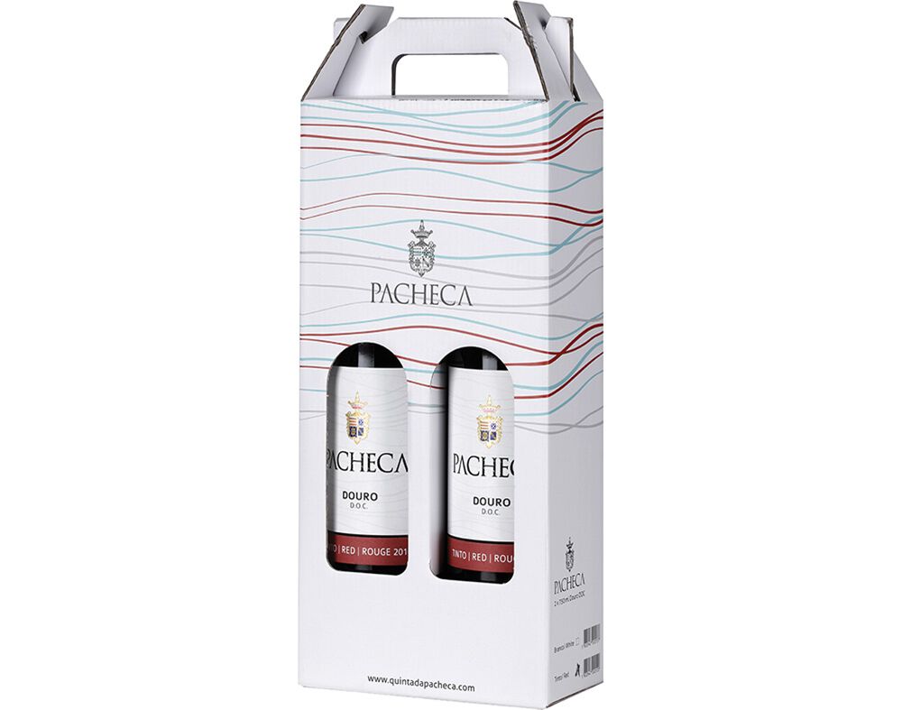 CONJUNTO VINHO TINTO PACHECA DOURO 2X0.75L