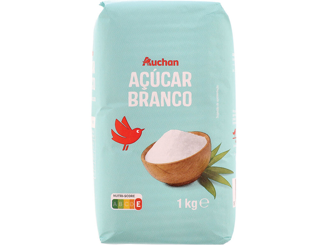 A&Ccedil;&Uacute;CAR AUCHAN BRANCO GRANULADO BX 1KG