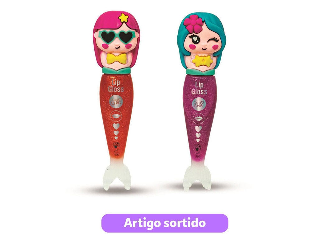 LIP GLOSS MERMAID CRAZY CHIC MODELOS SORTIDOS image number 0