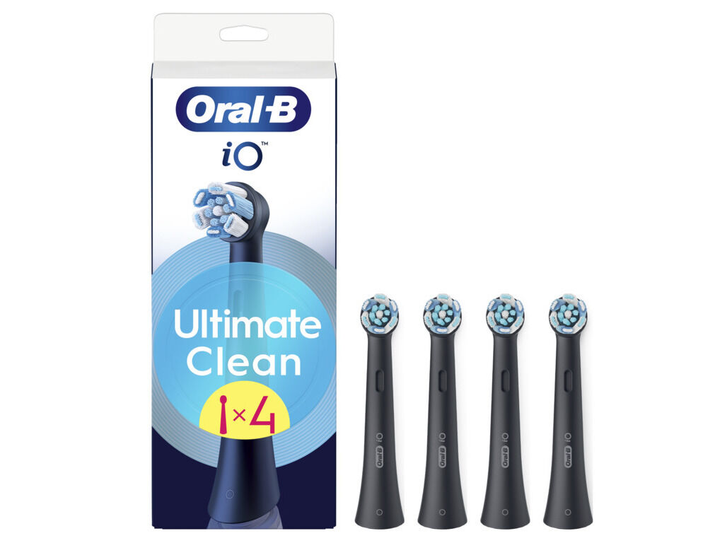 RECARGA ESCOVA EL&Eacute;CT. ORAL-B PRETA IO ULTIMATE CLEAN image number 0