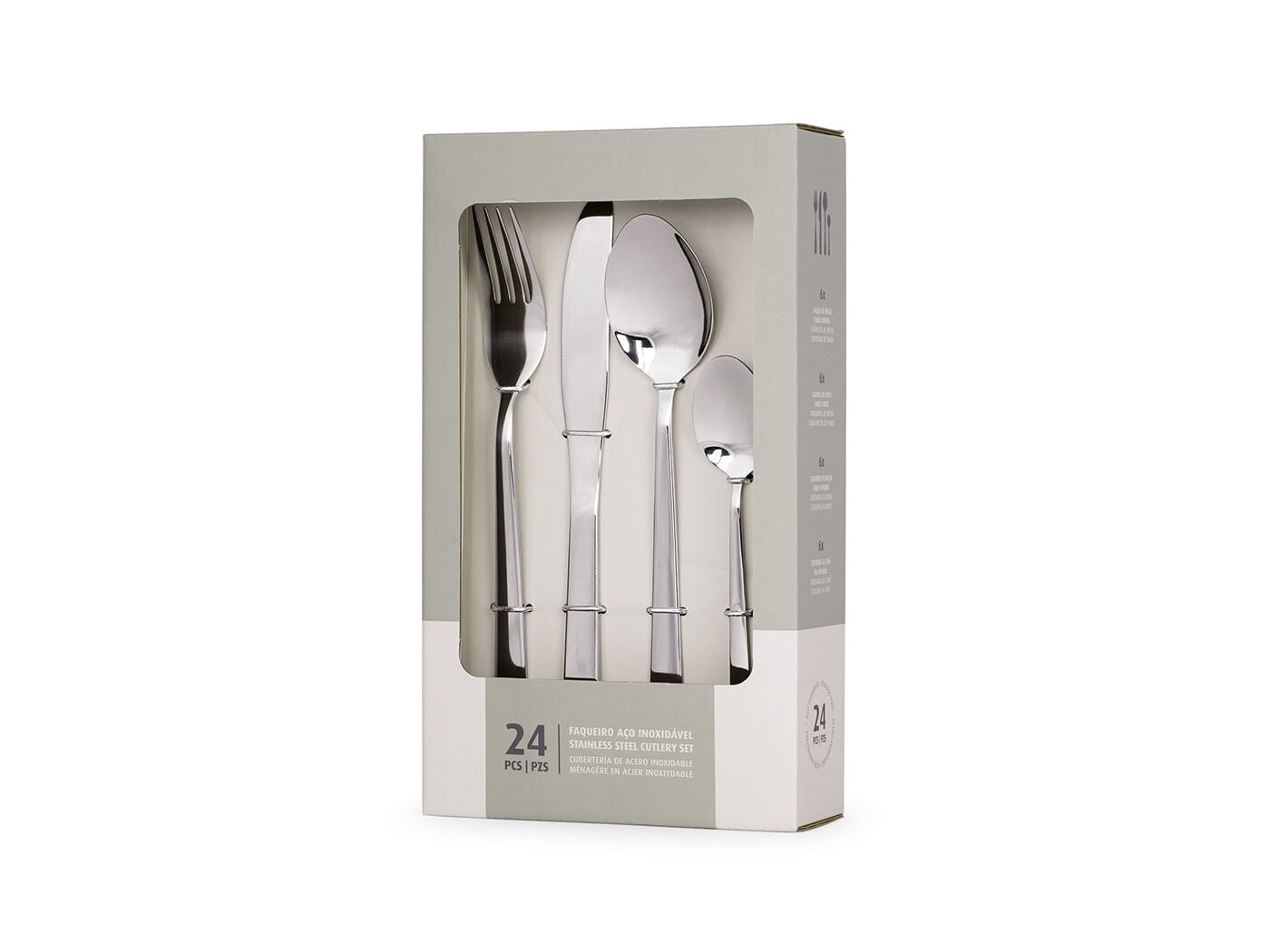 FAQUEIRO JOMAFE INOX 24 PE&Ccedil;AS