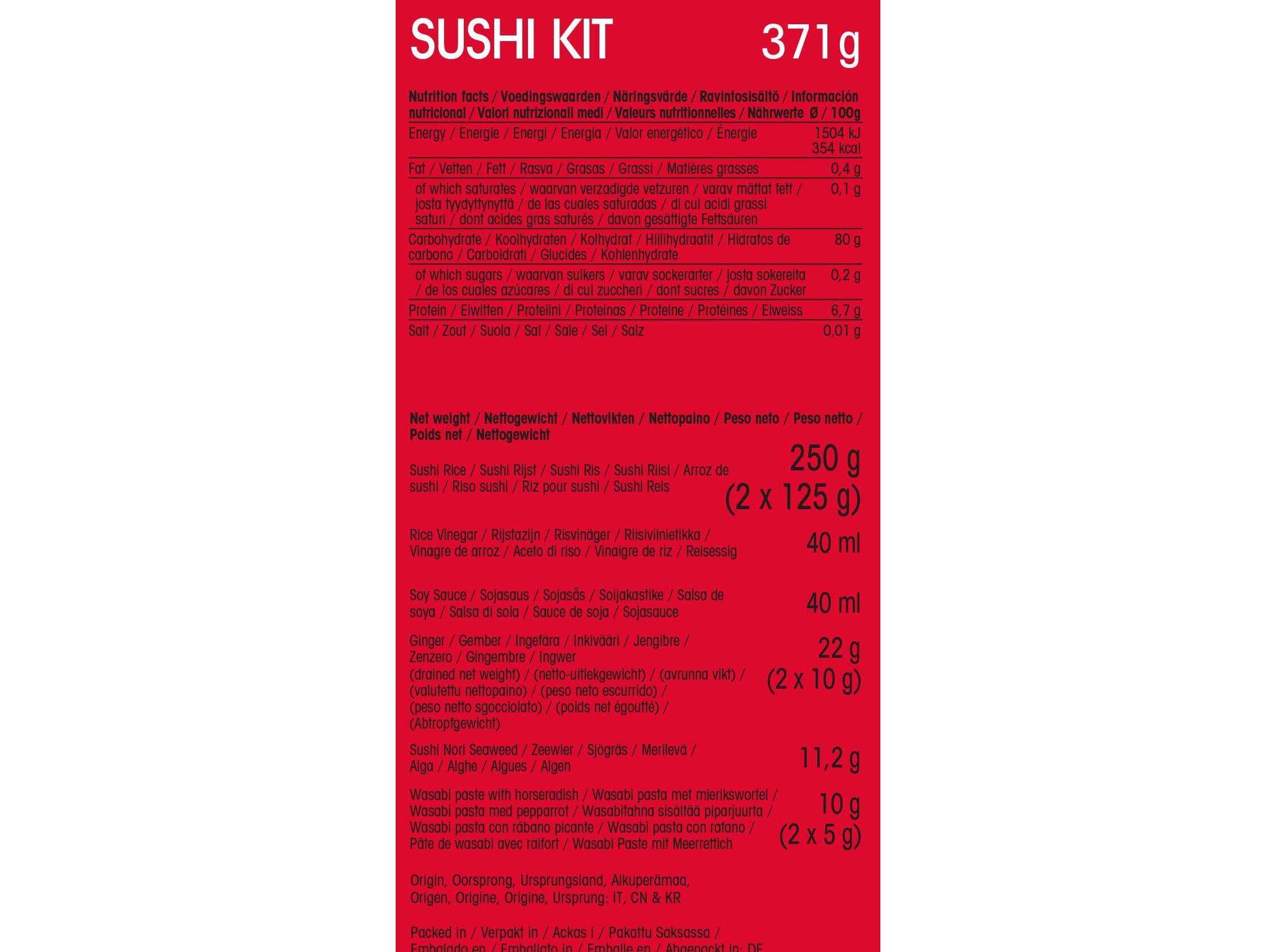 SUSHI KIT SAITAKU 361G image number 2