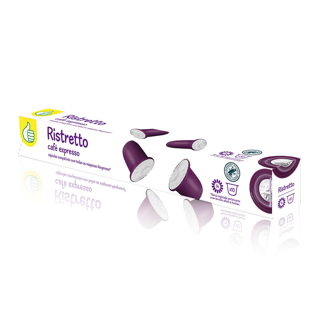 C&Aacute;PSULAS CAF&Eacute; POLEGAR NSP RISTRETTO 10 UN image number 0