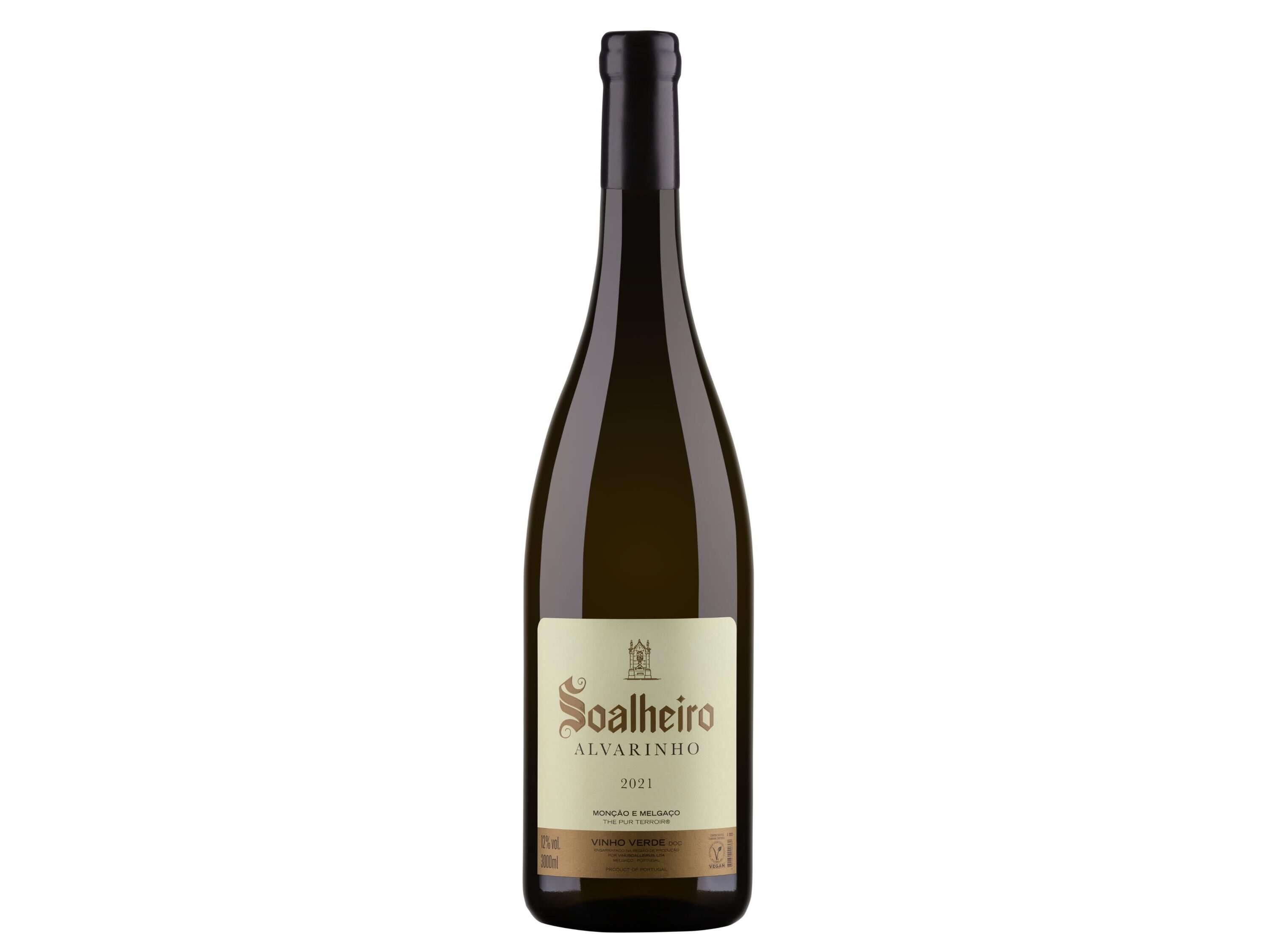 VINHO BRANCO SOALHEIRO ALVARINHO VINHOS VERDES 3L image number 1