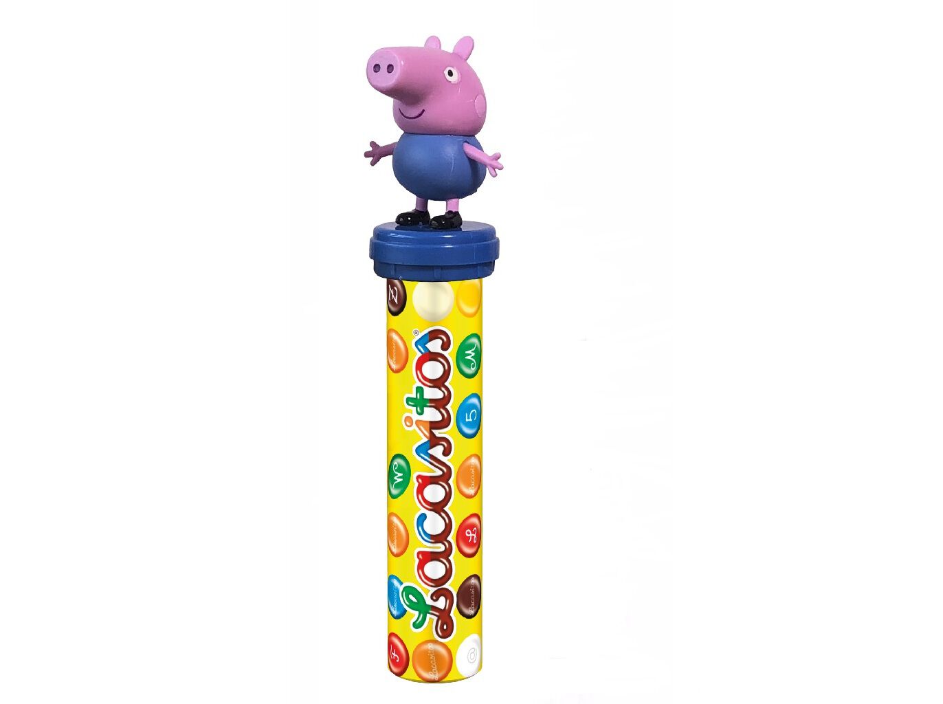 DRAGEIAS CHOCOLATE LACASITOS TOY PEPPA PIG 20G image number 1