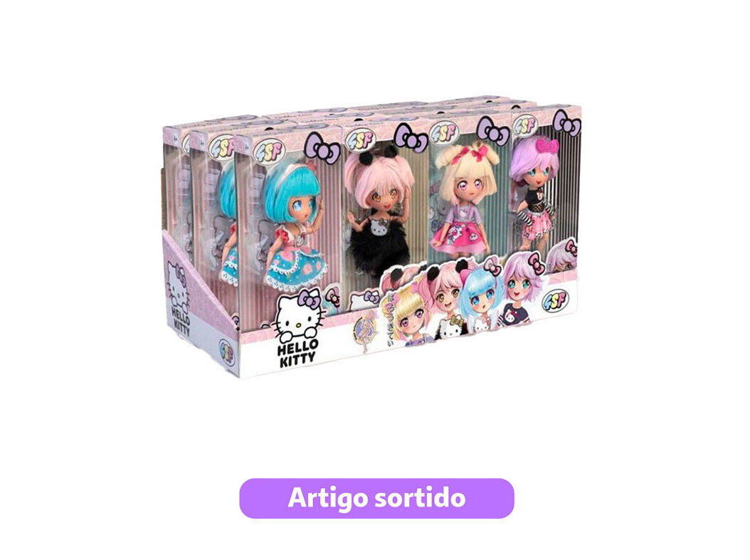 BONECA MANGA HELLO KITTY MODELOS SORTIDOS image number 0