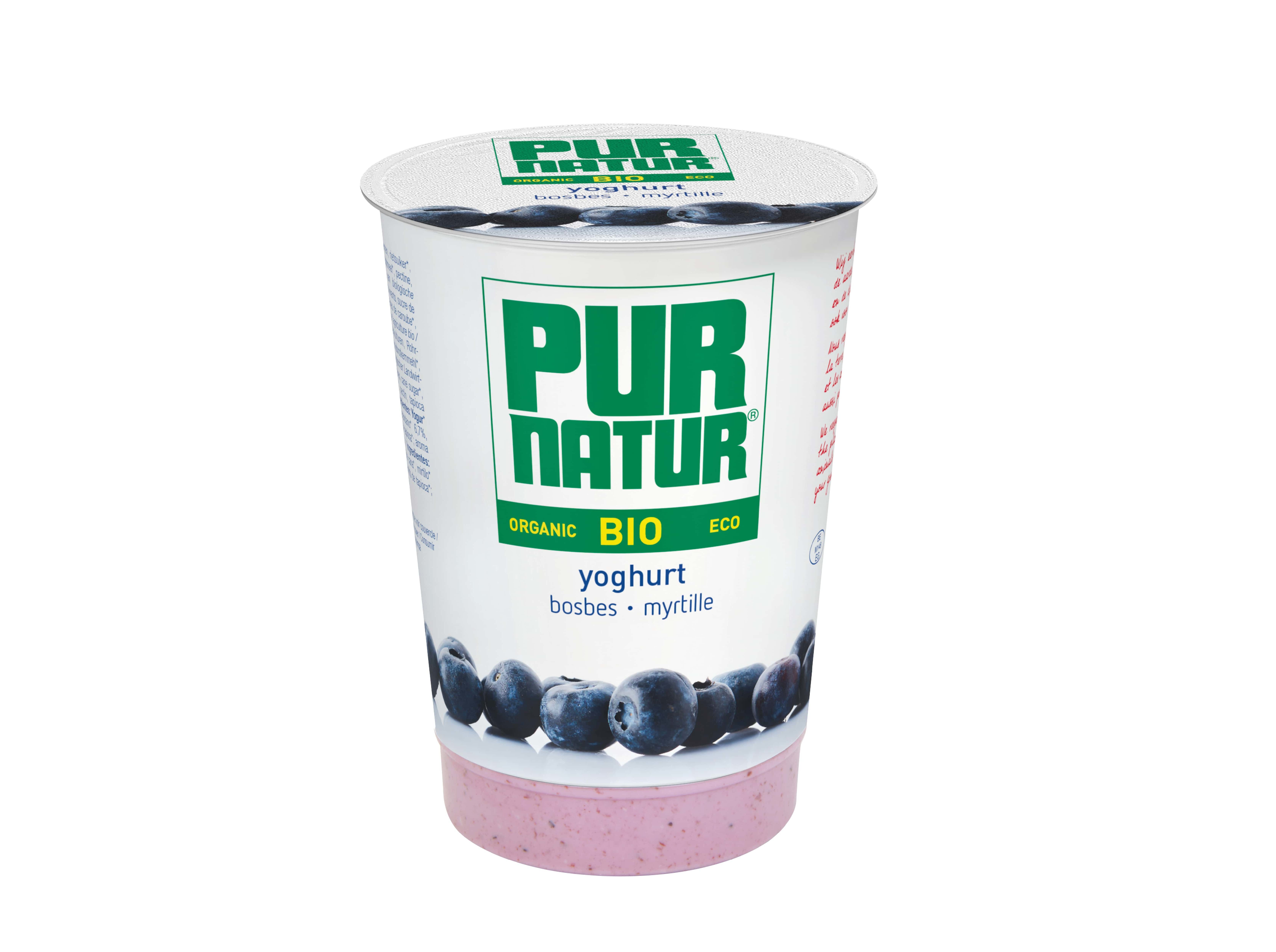 IOGURTE BIOLOGICO PUR NATUR MIRTILO 500 GR image number 1