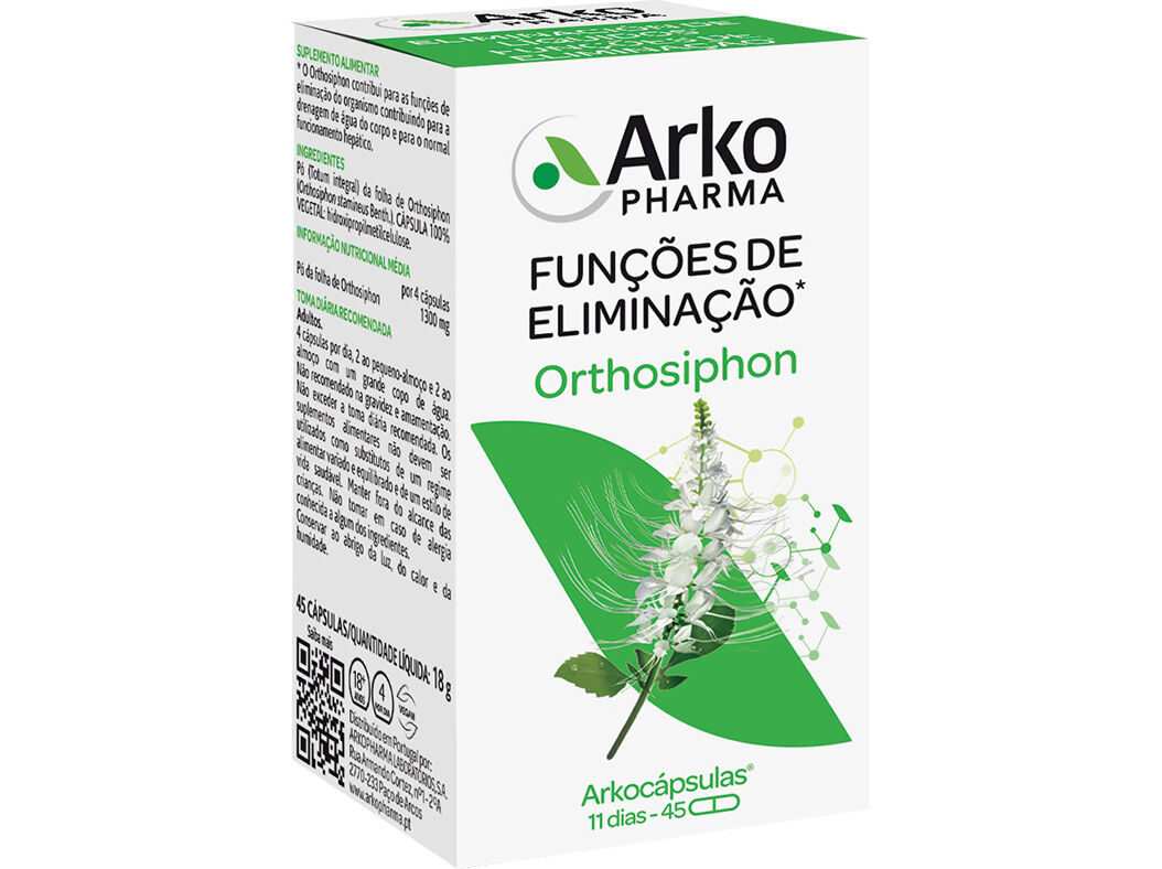 SUPLEMENTO ARKOCAPSULAS ORTHOSIPHON 45CAPS image number 0