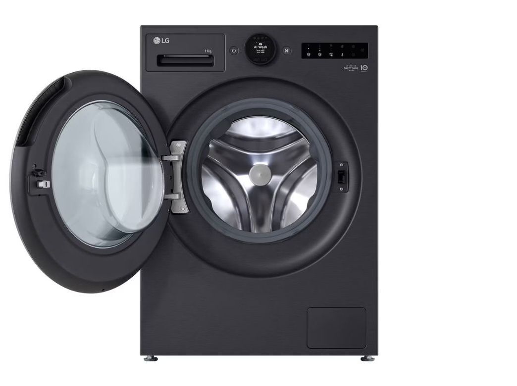 M&Aacute;QUINA LAVAR ROUPA LG F4X7511TBB - PRETO MATTE A 11KG image number 1