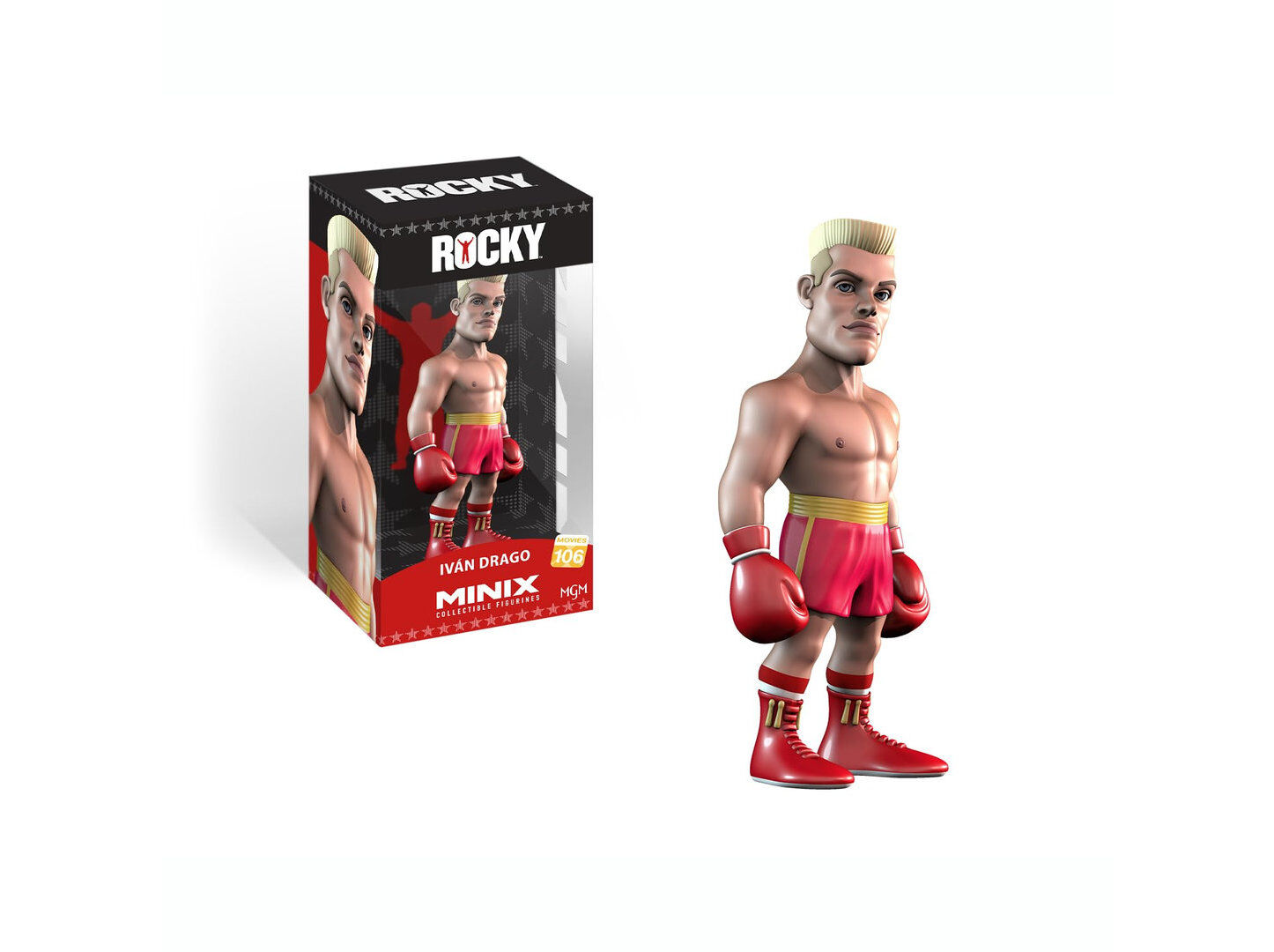 FIGURA MINIX FIG - ROCKY - IVAN DRAGO 12 CM image number 0