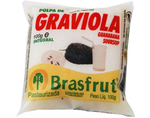 POLPA BRASFRUT DE FRUTA GRAVIOLA 100G image number 0