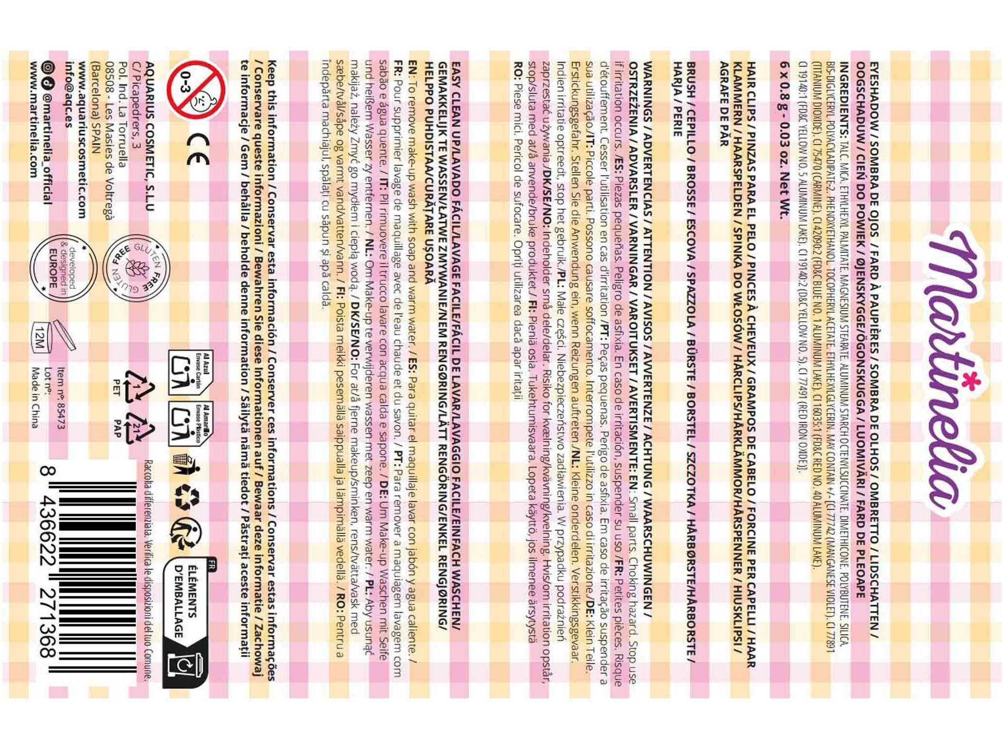 CONJUNTO DE BELEZA MARTINELIA CRIAN&Ccedil;A image number 1