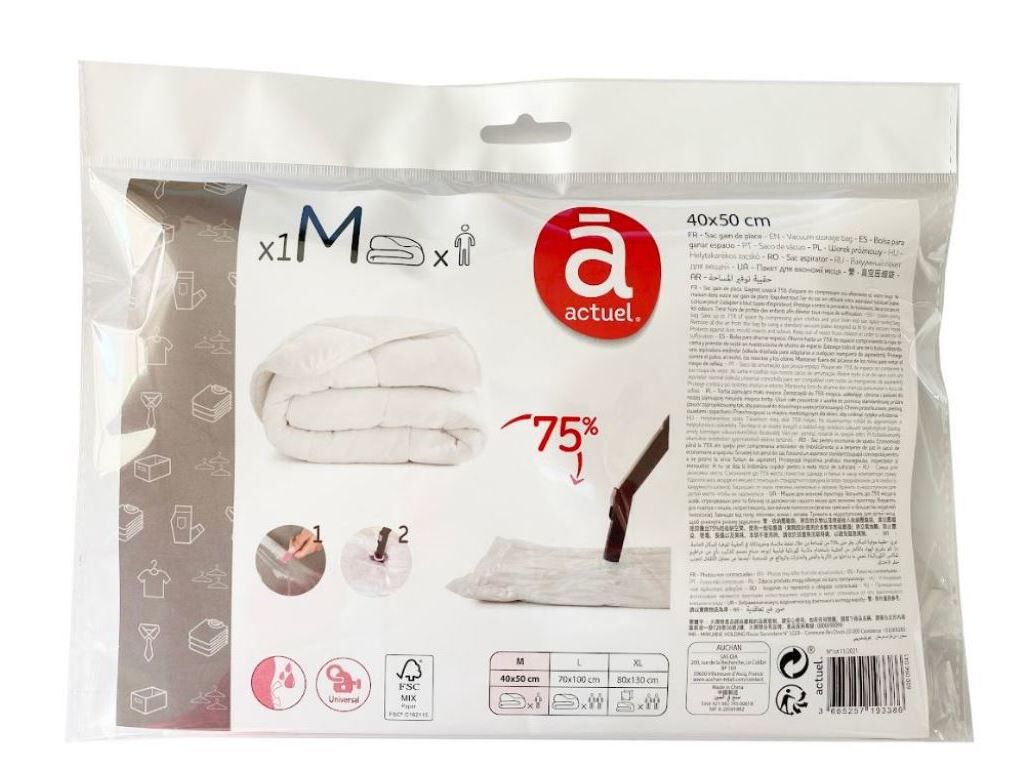 SACO V&Aacute;CUO ACTUEL TAM M 50X40CM image number 0
