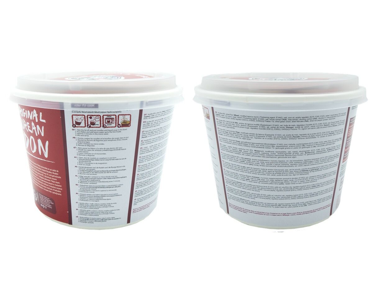 NOODLES UDON MR. MIN SABOR PICANTE COREIA 220G image number 1