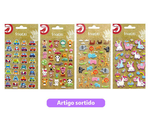 STICKERS PUFFY KIDS AUCHAN MODELOS SORTIDOS image number 0