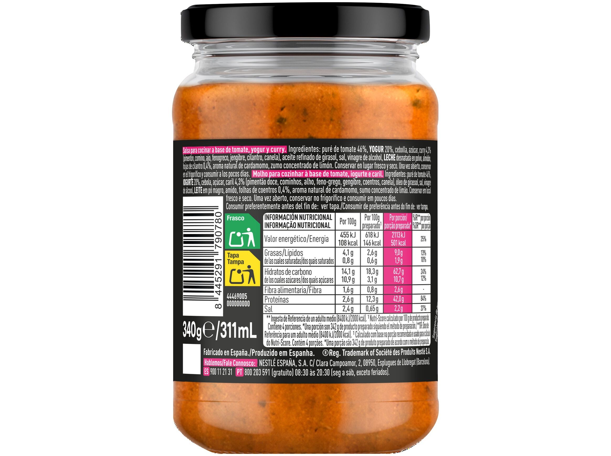 MOLHO MAGGI TIKKA MASALA 340G image number 1