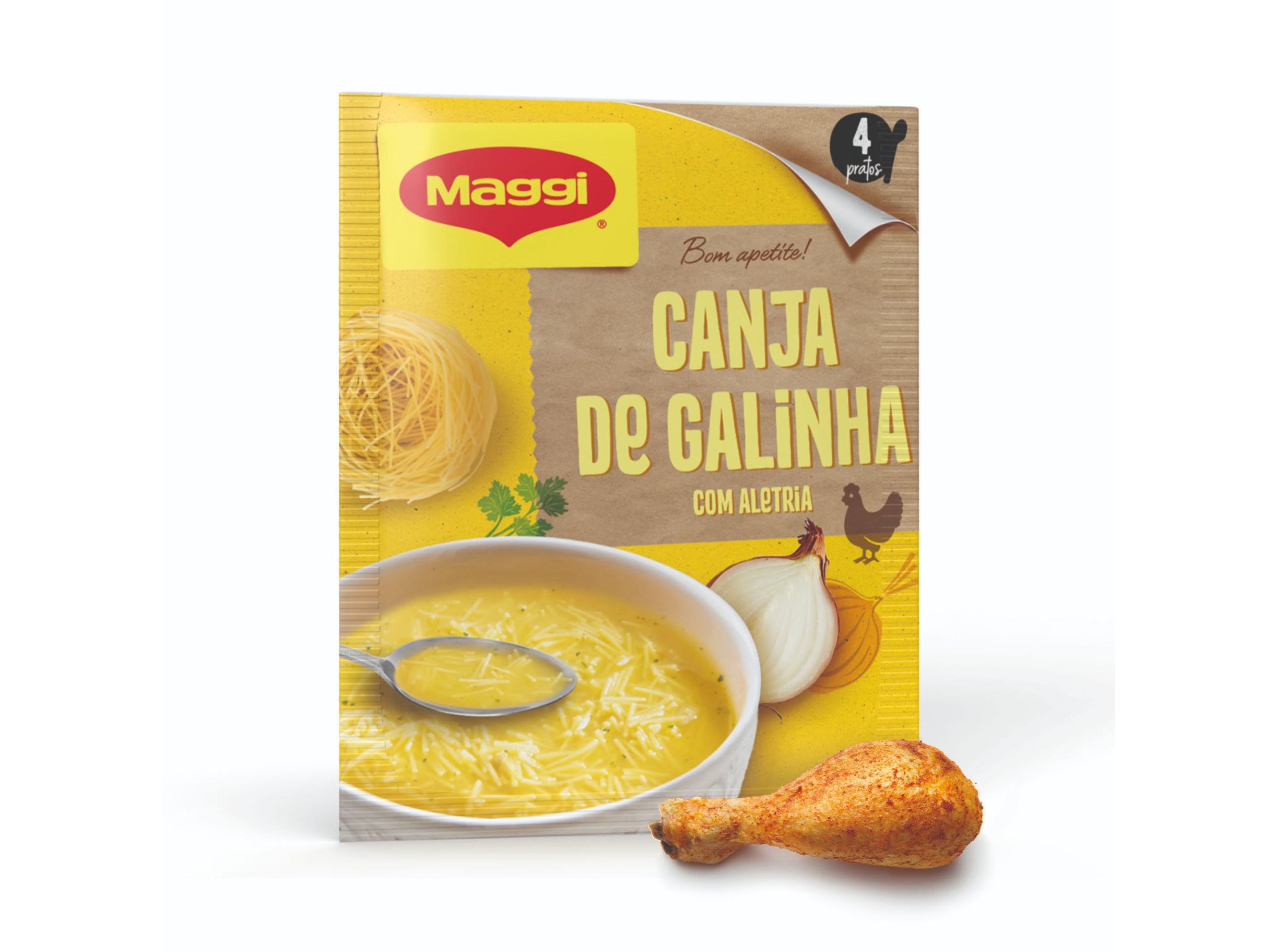 SOPAS MAGGI EM P&Oacute; CANJA COM ALETRIA 82G