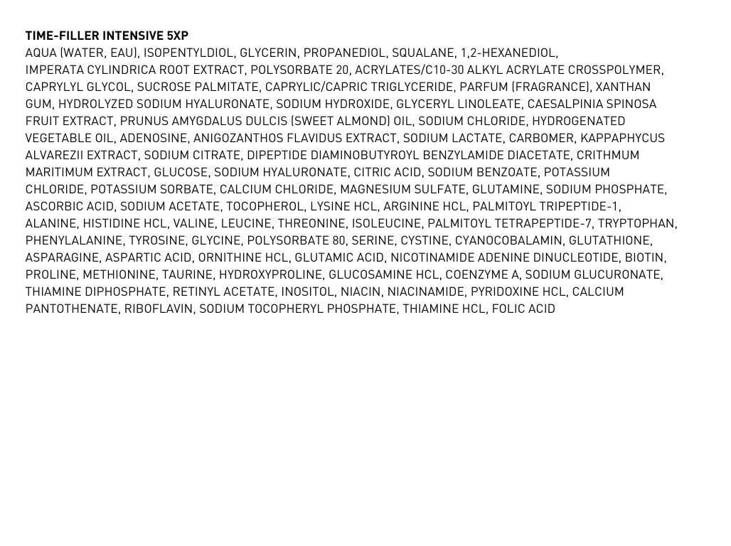 S&Eacute;RUM FILORGA TIME-FILLER INT 5XP image number 1