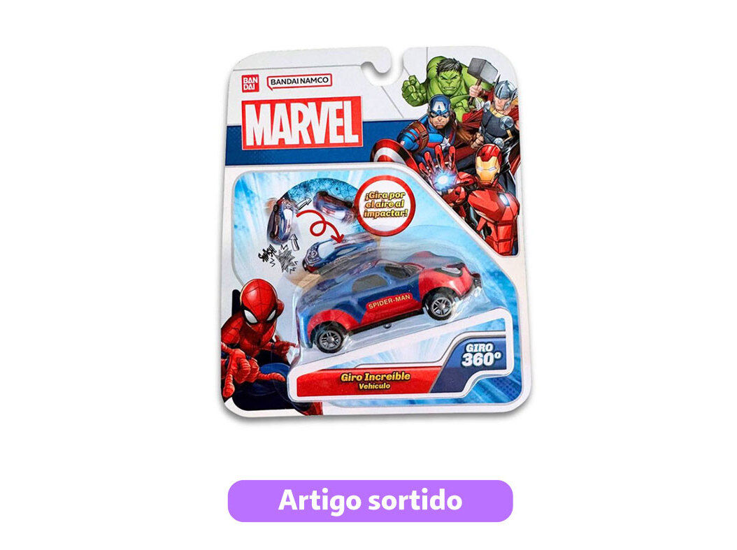 FLIP CARS MARVEL CREATIVE TOYS MODELOS SORTIDOS image number 0