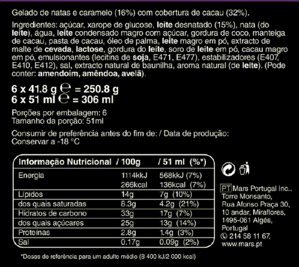 GELADO MARS 6X41.8G image number 1
