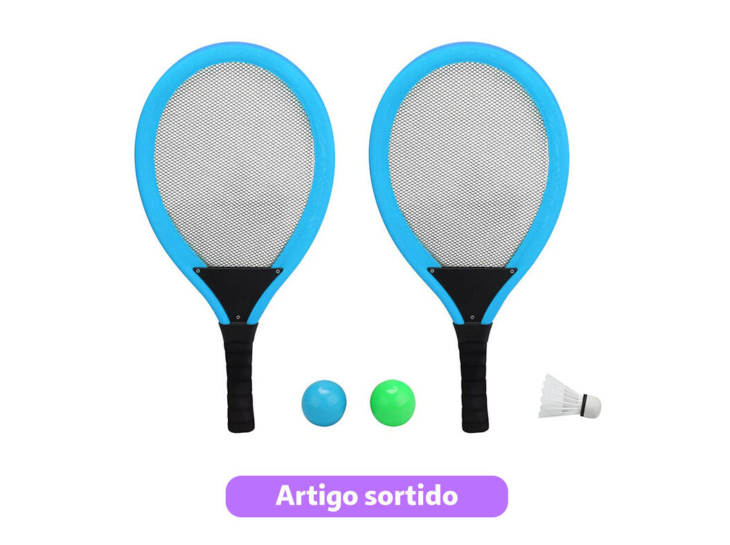 JOGO DE TENIS ONE TWO FUN CORES SORTIDAS image number 2