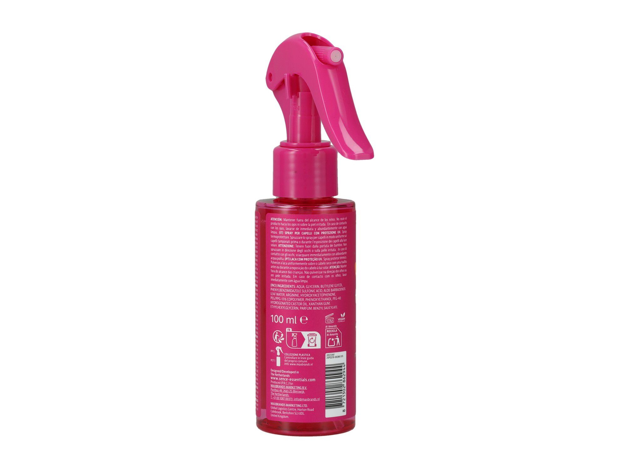 PROTETOR T&Eacute;RMICO CABELO SENCE 100ML image number 2