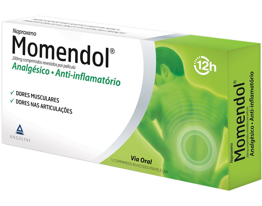 COMPRIMIDOS MOMENDOL 200MG 12UN