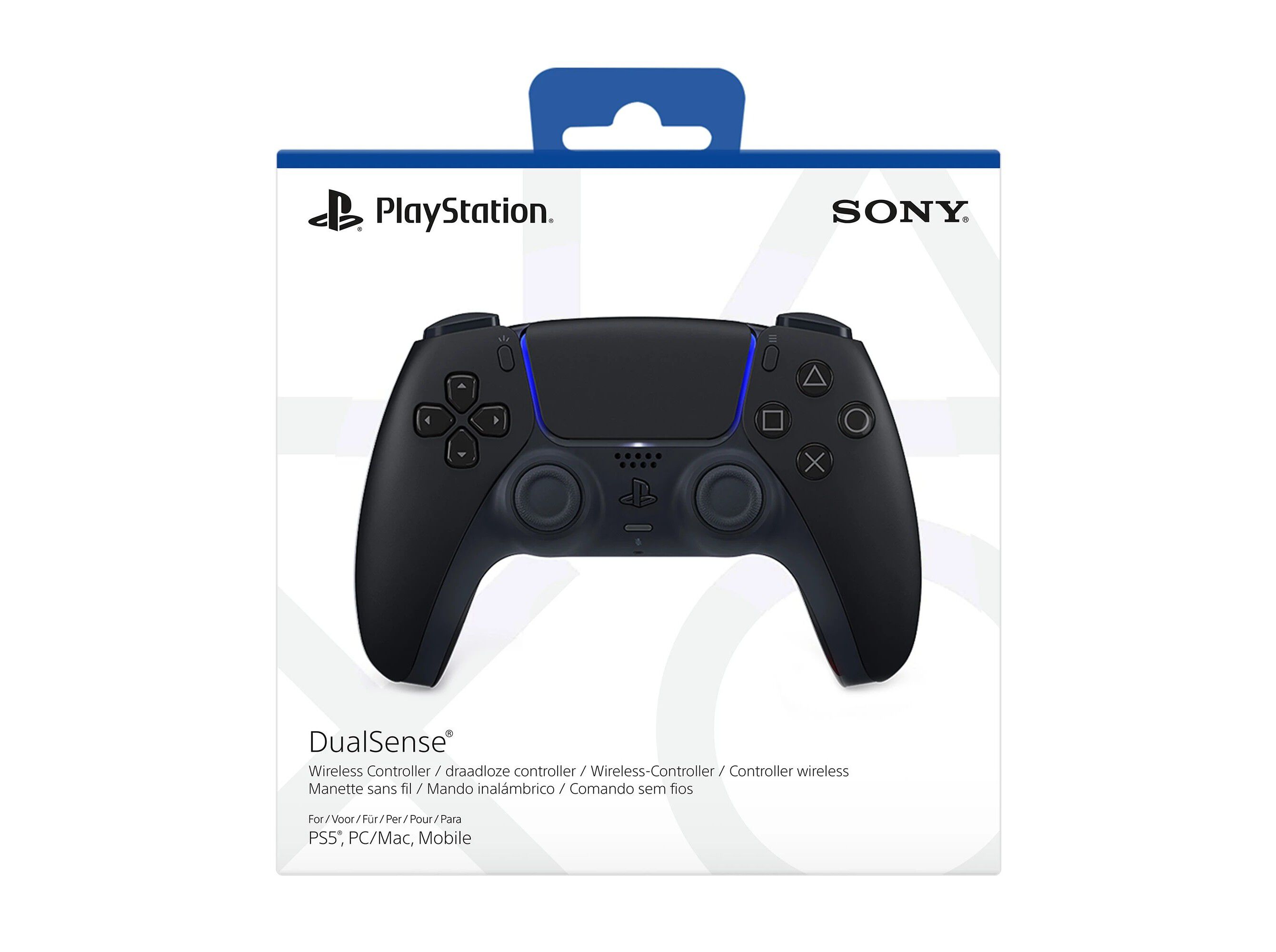 COMANDO PLAYSTATION DUALSENSE SEM FIOS PRETO