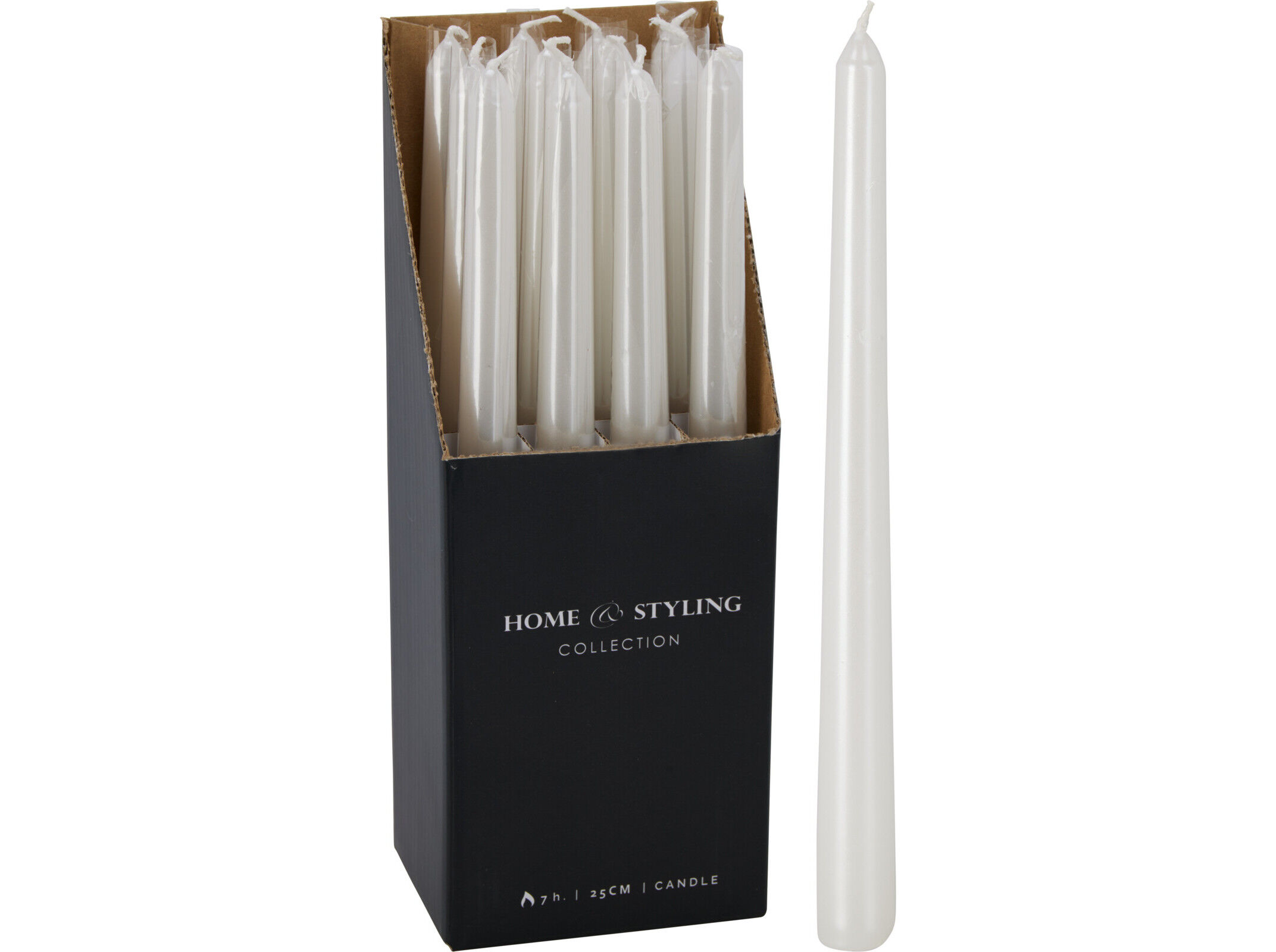 VELA BRANCO 2.1X2.1X25CM image number 1