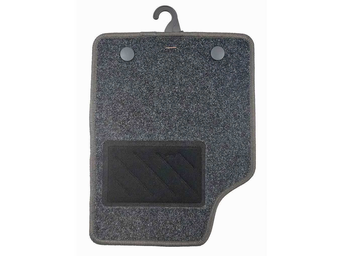 CONJUNTO DE 4 TAPETES AUTO BASIC ALCATIFA COM FIXADORES E REFOR&Ccedil;O DE P&Eacute;S