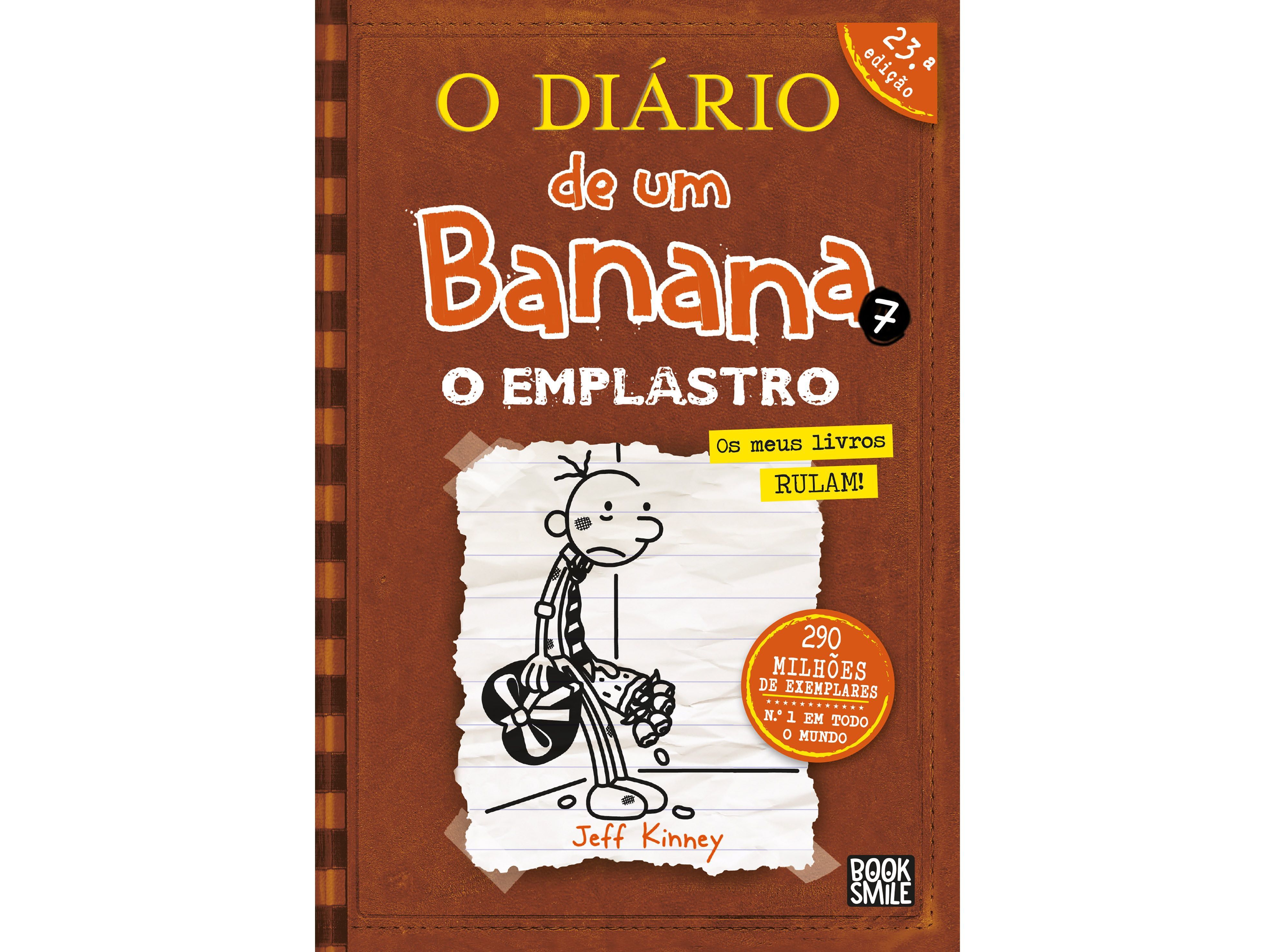 LIVRO O DI&Aacute;RIO DE UM BANANA 7 O EMPLASTRO ! - JEFF KINNEY image number 0