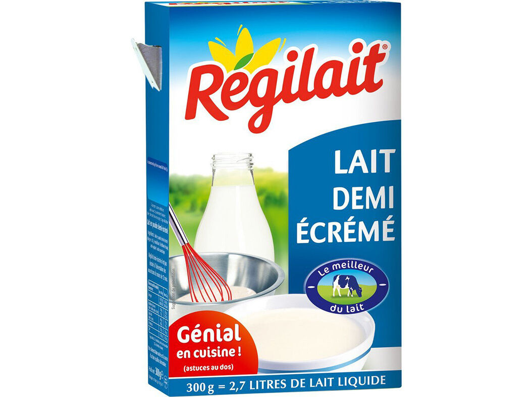 LEITE REGILAIT EM P&Oacute; MEIO GORDO 300G