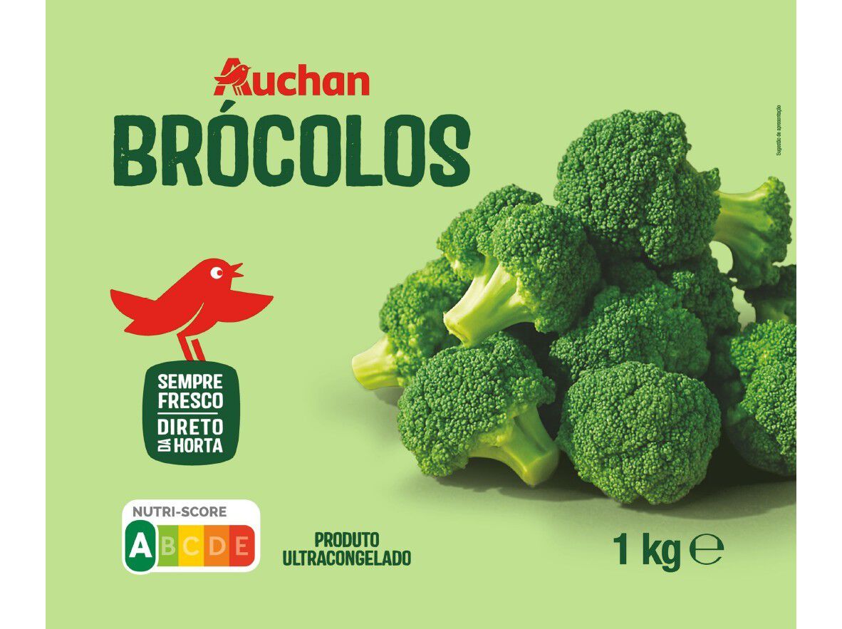 BR&Oacute;COLOS AUCHAN EM FLORETES 1KG
