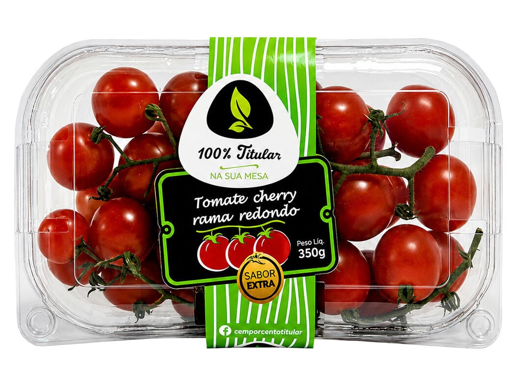 TOMATE CHERRY EM RAMA SABOR EXTRA 350G image number 0
