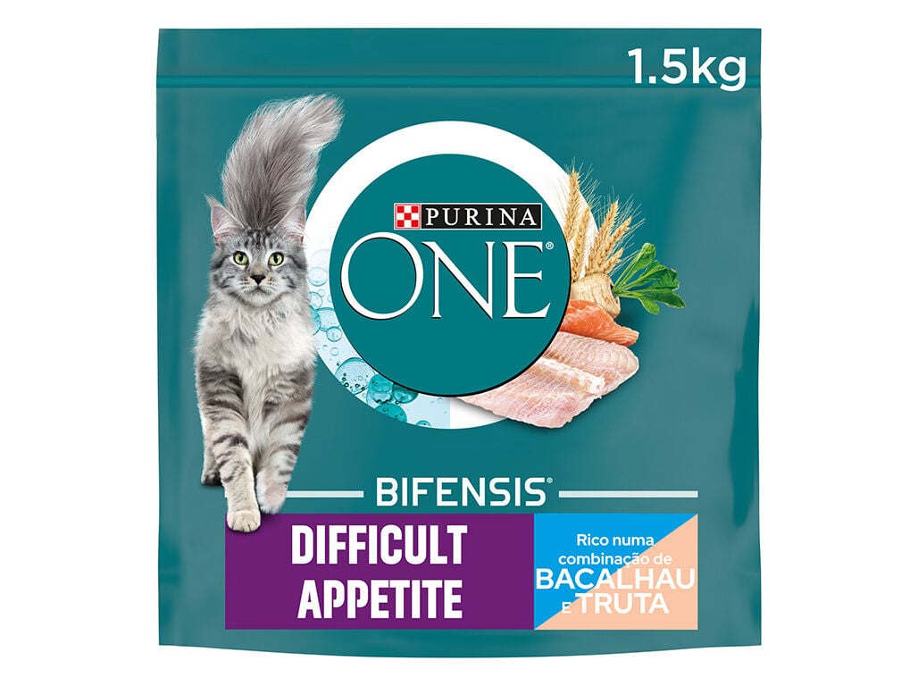 RA&Ccedil;&Atilde;O PARA GATO PURINA ONE APETITE DIF&Iacute;CIL 1.5KG image number 0