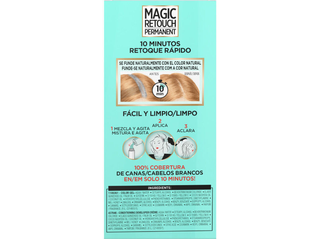 COLORA&Ccedil;&Atilde;O MAGIC RETOUCH PERMANENTE 8 LOURO CLARO 1 UN image number 1