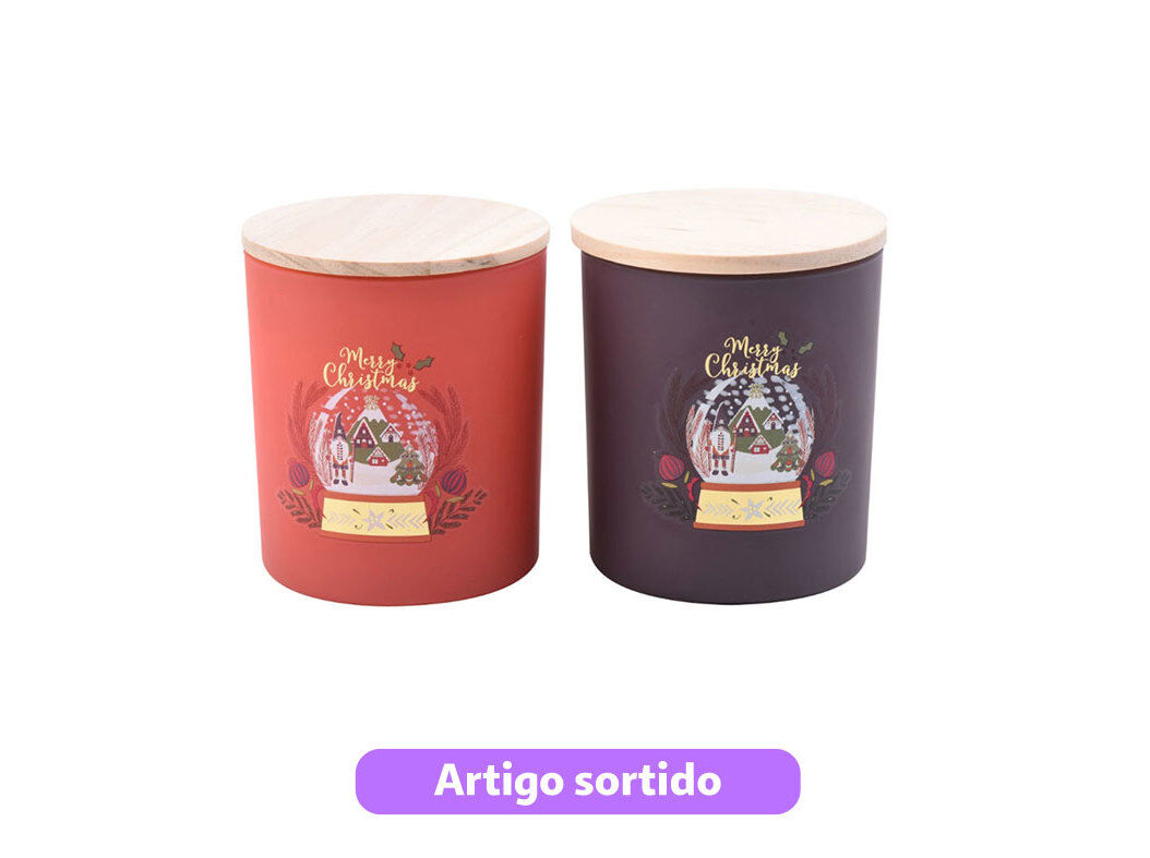 VELA PERFUMADA ACTUEL BAUNILHA 7X8CM CORES SORTIDAS image number 0